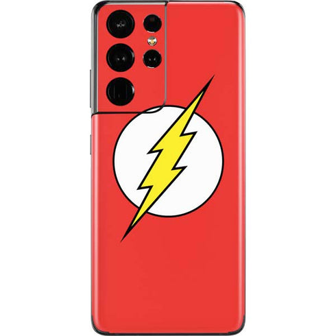 DC Comics The Flash Original Emblem Galaxy S21 Ultra 5G Skin